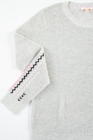 Let's Meet Sweater Platinum - Lisa Todd