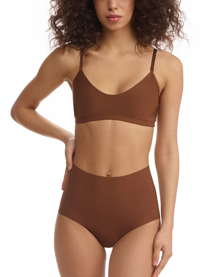 Butter High-Rise Bikini Cinnamon - Commando