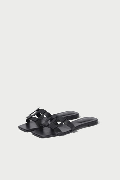 Monogram Slide Black - Simkhai