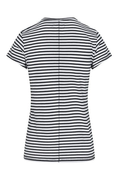 Stripe T-Shirt Black/White - Catherine Gee