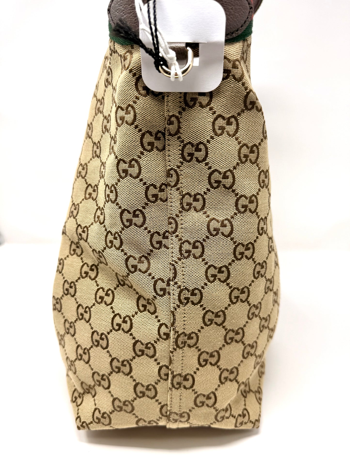Giglio Large Tote Bag Beige/Brown GG Canvas - Gucci