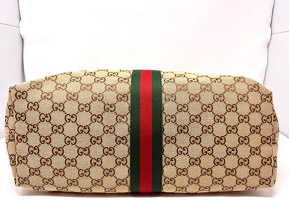 Giglio Large Tote Bag Beige/Brown GG Canvas - Gucci