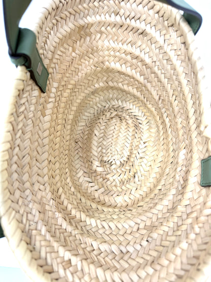 Ibiza Small Basket Bag Natural Palm Leaf - Loewe