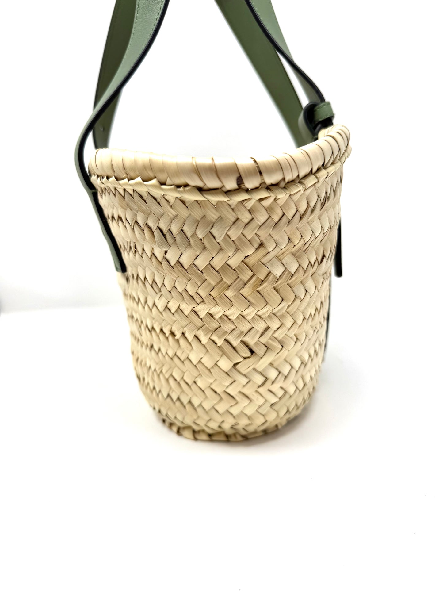 Ibiza Small Basket Bag Natural Palm Leaf - Loewe