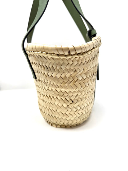 Ibiza Small Basket Bag Natural Palm Leaf - Loewe