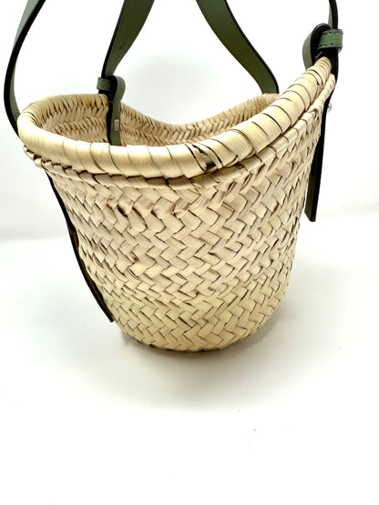 Ibiza Small Basket Bag Natural Palm Leaf - Loewe