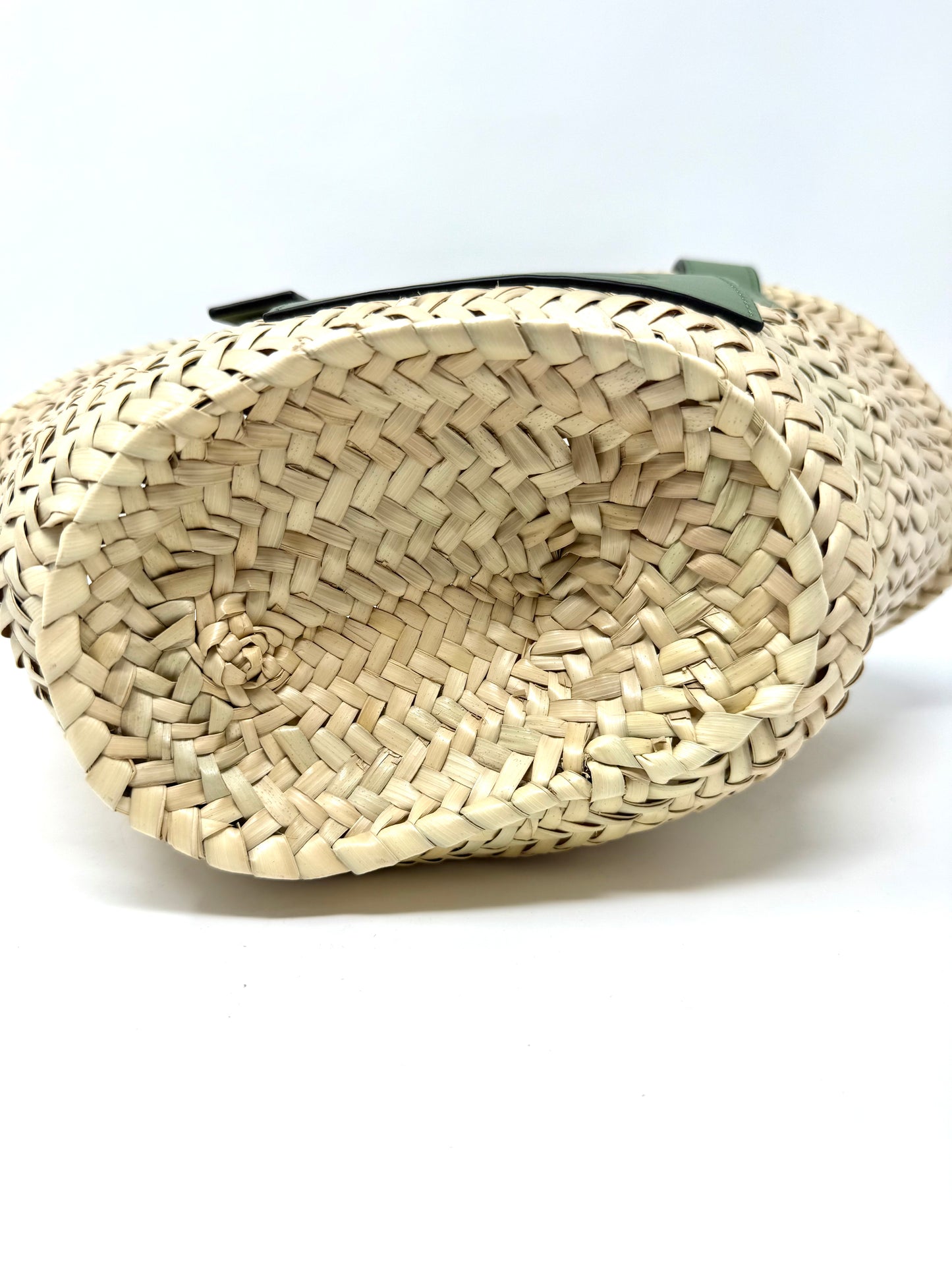 Ibiza Small Basket Bag Natural Palm Leaf - Loewe