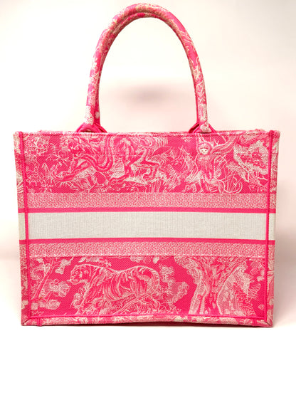 Medium Book Tote Candy Pink - Dior