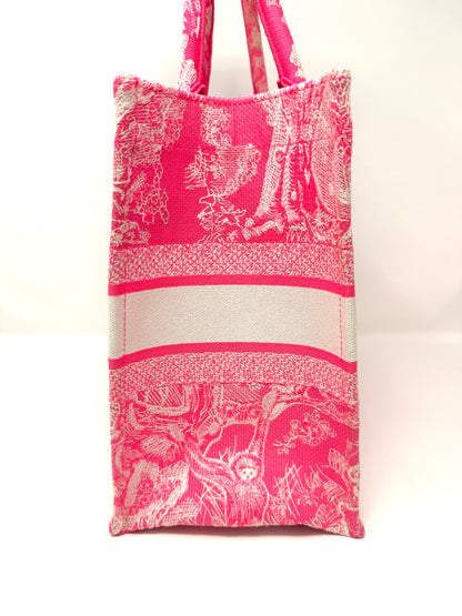 Medium Book Tote Candy Pink - Dior