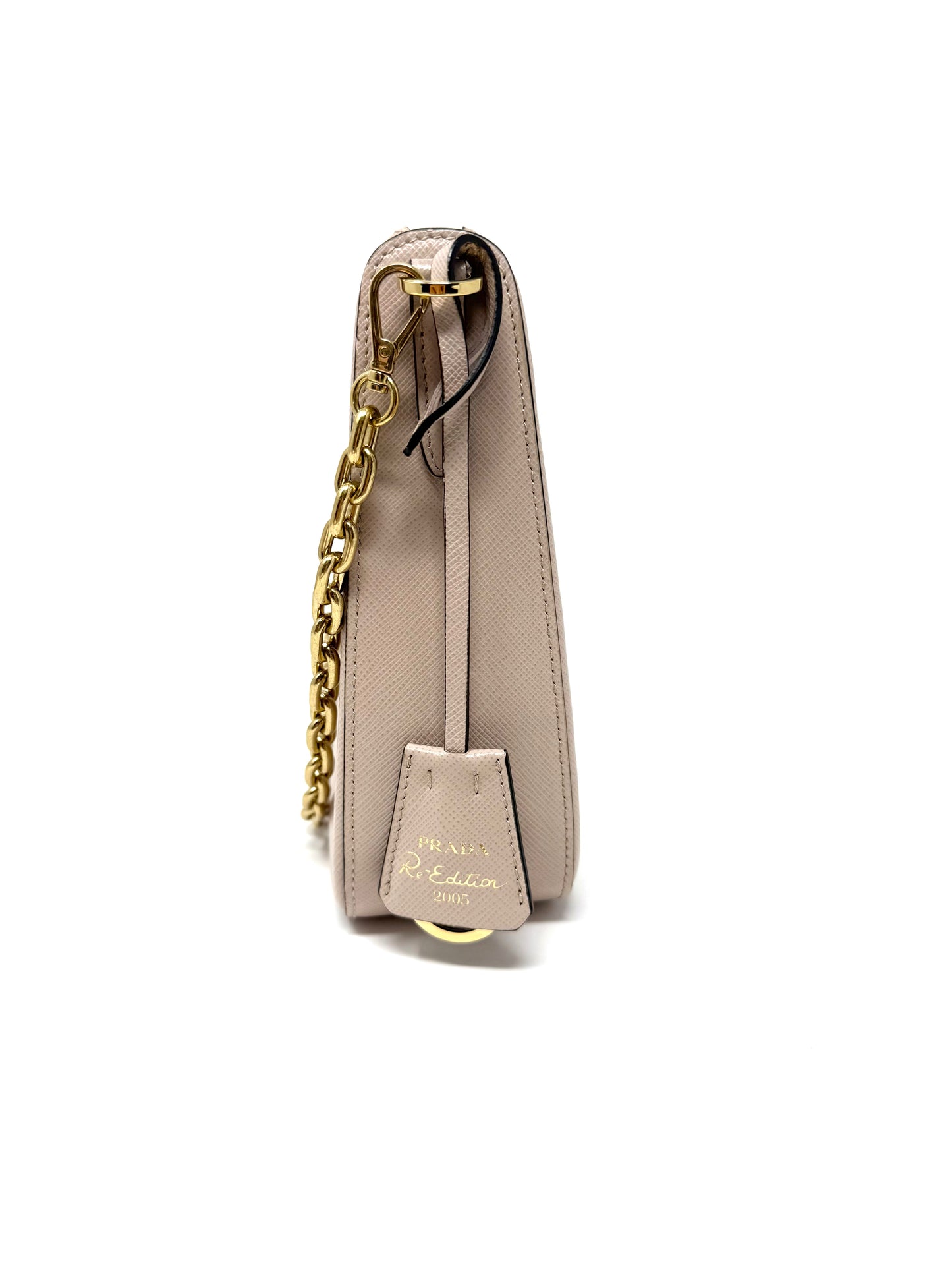 Re-Edition 2005 Saffiano Leather Bag Neutral - Prada
