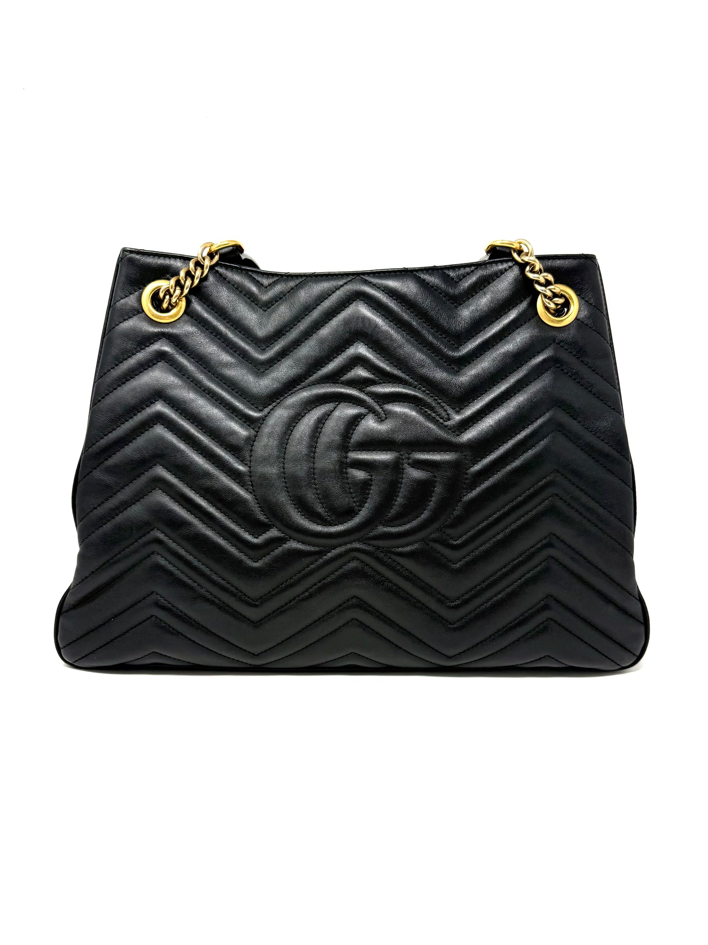 GG Marmont Medium Tote Black - Gucci