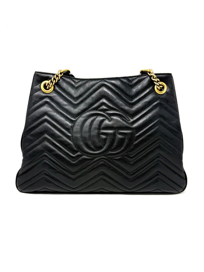GG Marmont Medium Tote Black - Gucci