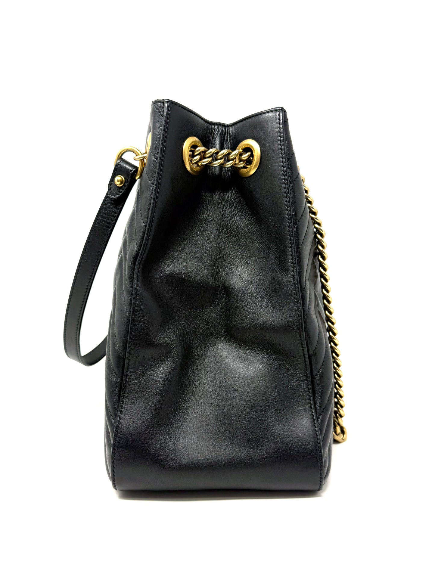 GG Marmont Medium Tote Black - Gucci