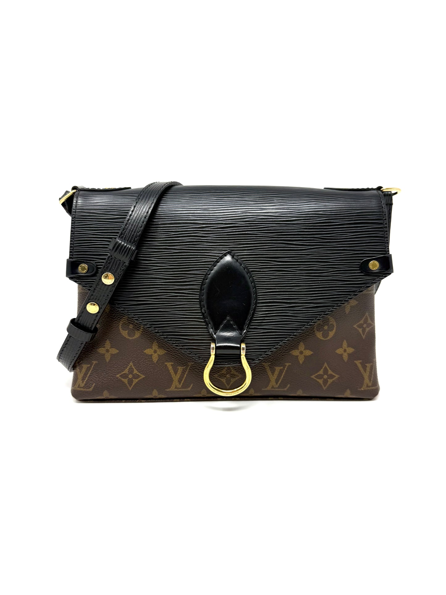 Saint Michel Bag Blak/Monogram Canvas - Louis Vuitton
