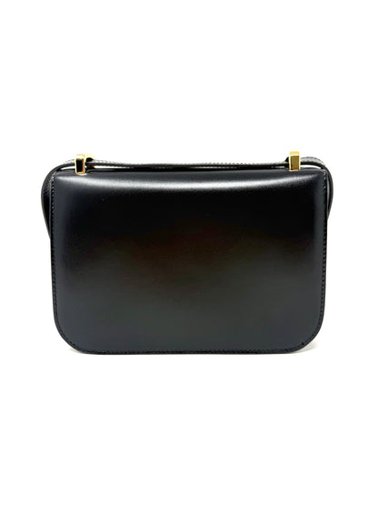 Embleme Shoulder Bag Black - Prada