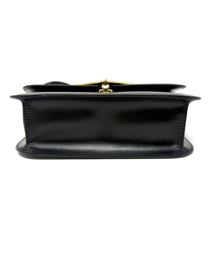 Embleme Shoulder Bag Black - Prada