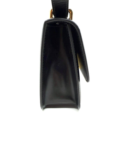 Embleme Shoulder Bag Black - Prada