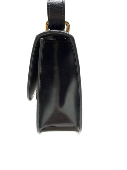 Embleme Shoulder Bag Black - Prada