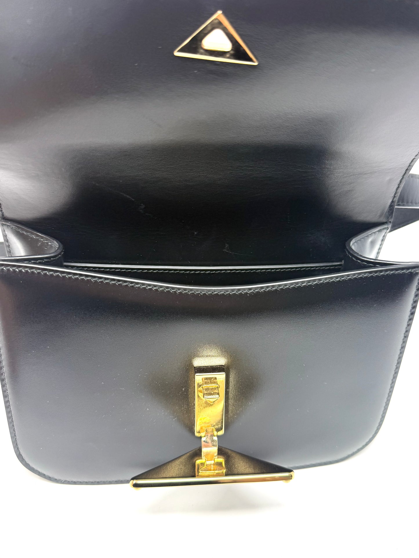 Embleme Shoulder Bag Black - Prada
