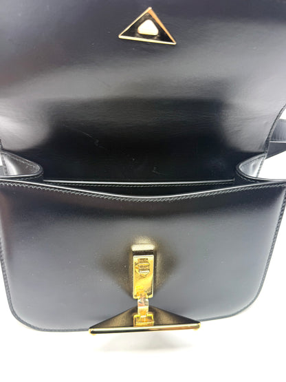 Embleme Shoulder Bag Black - Prada