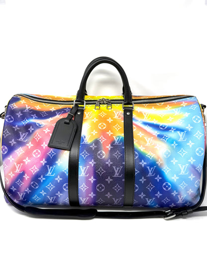 Keepall Bandouliere 50 Monogram Sunset - Louis Vuitton