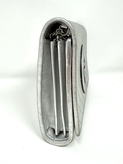 GG Blondie Metallic Wallet On Chain - Gucci