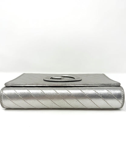 GG Blondie Metallic Wallet On Chain - Gucci