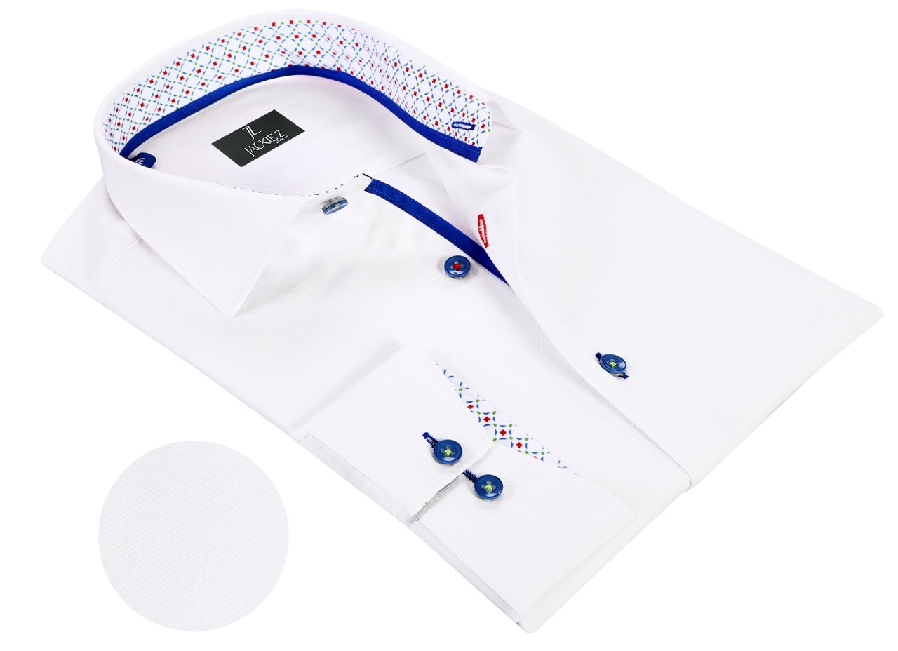 The Cristiano Long Sleeve Button Up - Jackie Z Style Co.