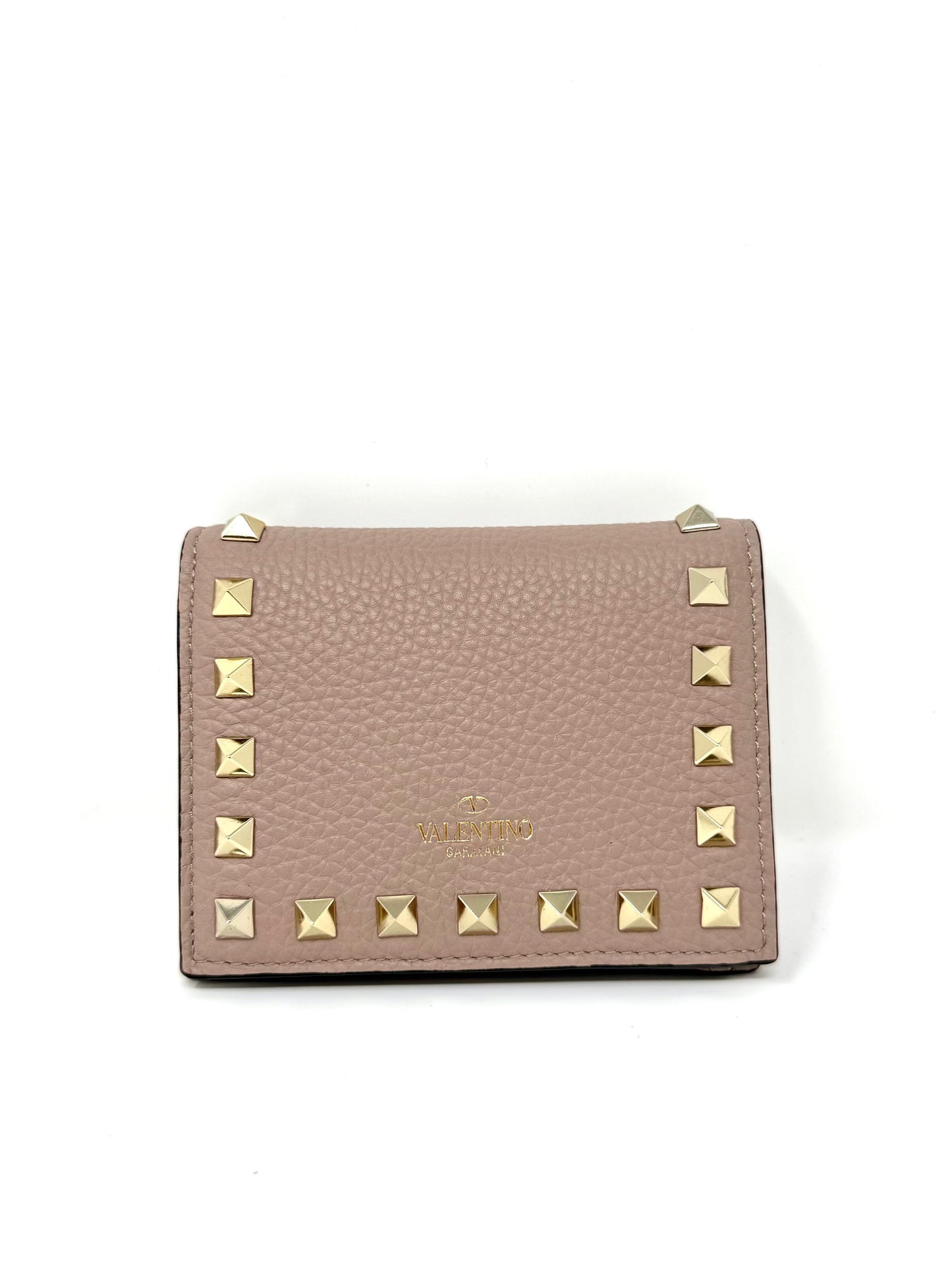 Rockstud Small Wallet Poudre - Valentino