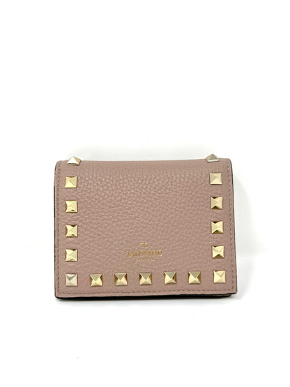 Rockstud Small Wallet Poudre - Valentino