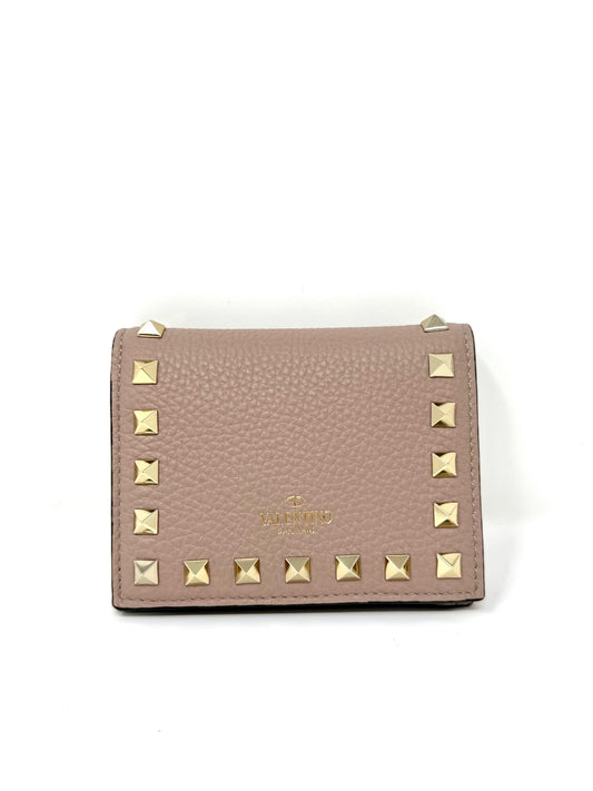 Rockstud Small Wallet Poudre - Valentino