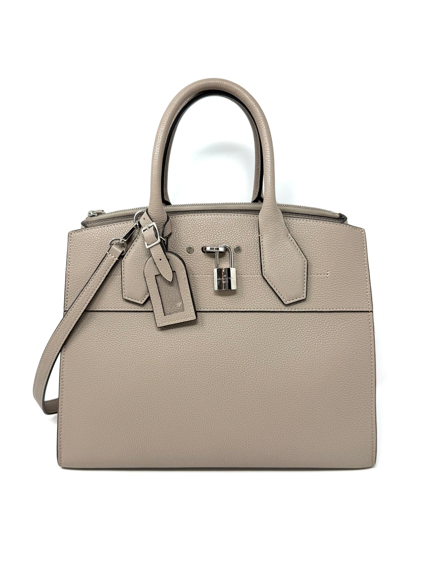 City Steamer Handbag MM Gray - Louis Vuitton