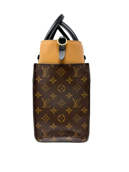 On My Side MM Handbag Black/Tan - Louis Vuitton