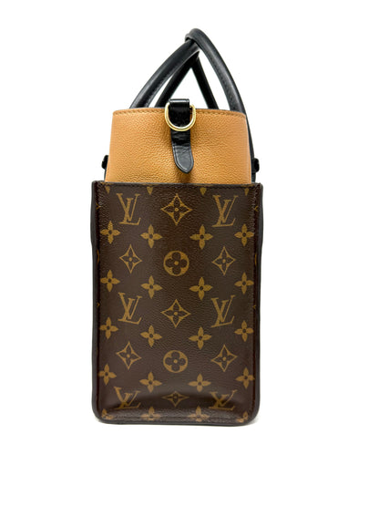 On My Side MM Handbag Black/Tan - Louis Vuitton