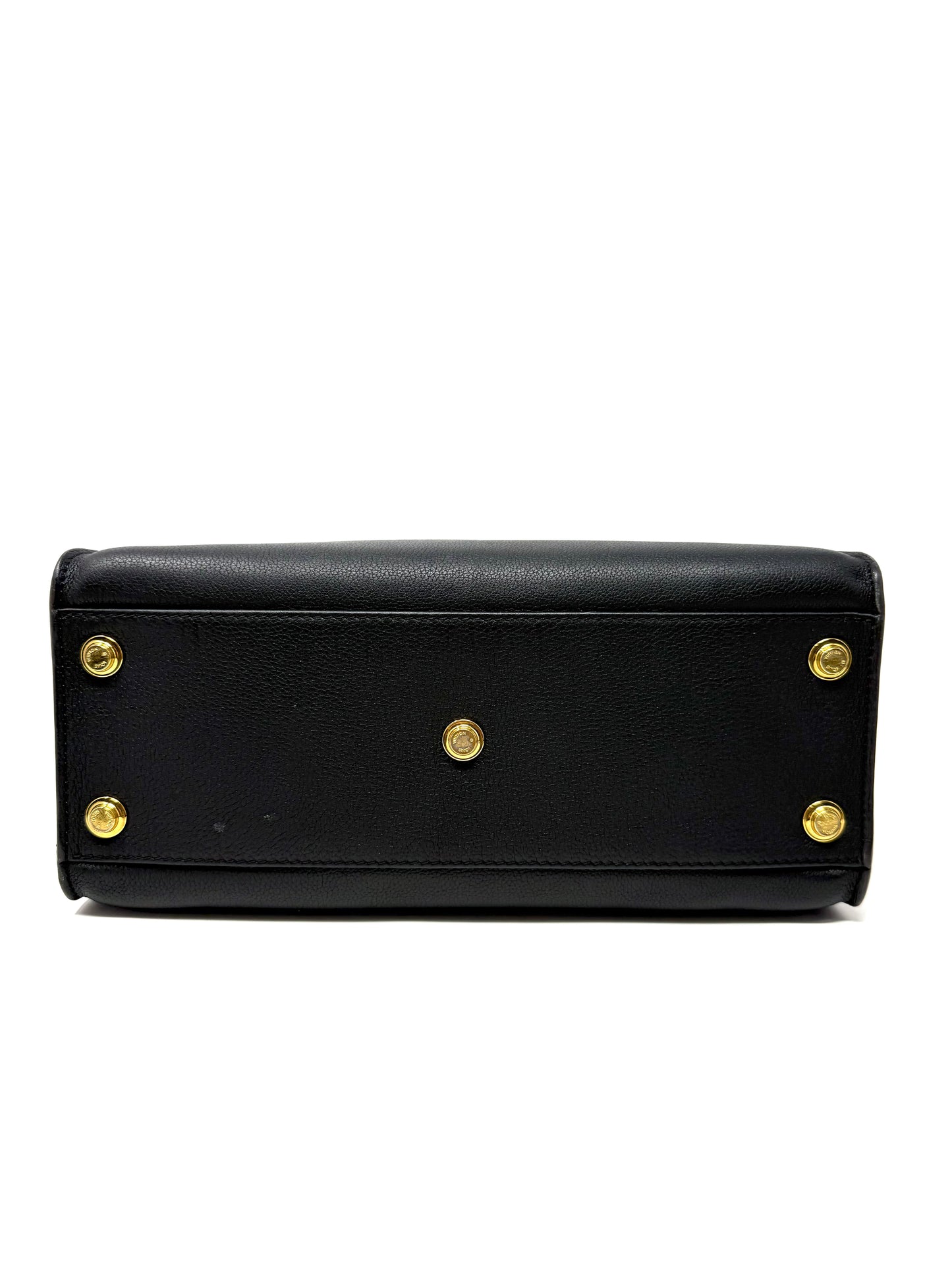 On My Side MM Handbag Black/Tan - Louis Vuitton