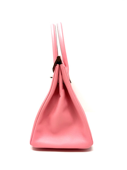 Birkin 30 Epsom Rose Confetti - Hermes