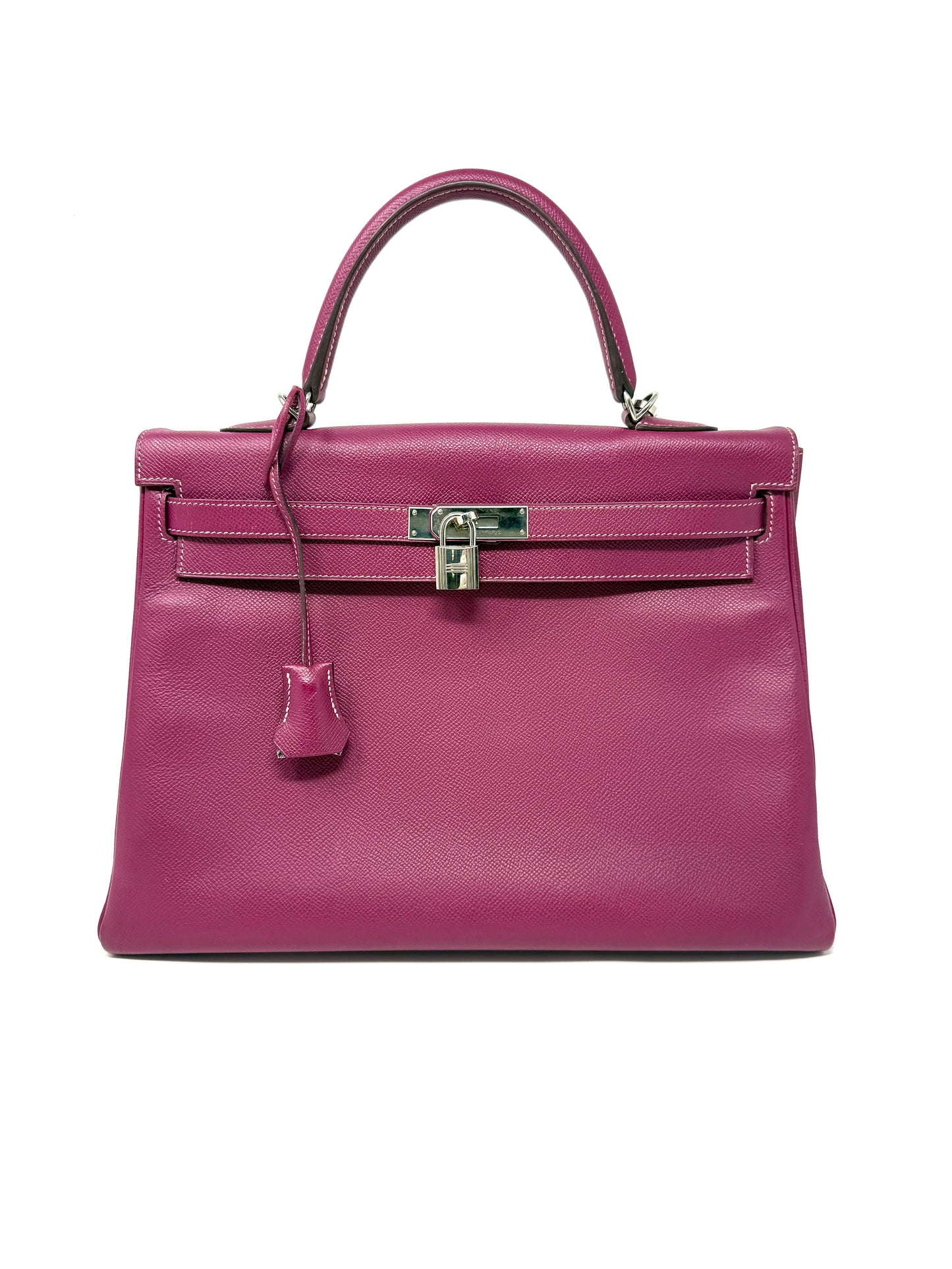 Kelly 35 Epsom Magenta - Hermes