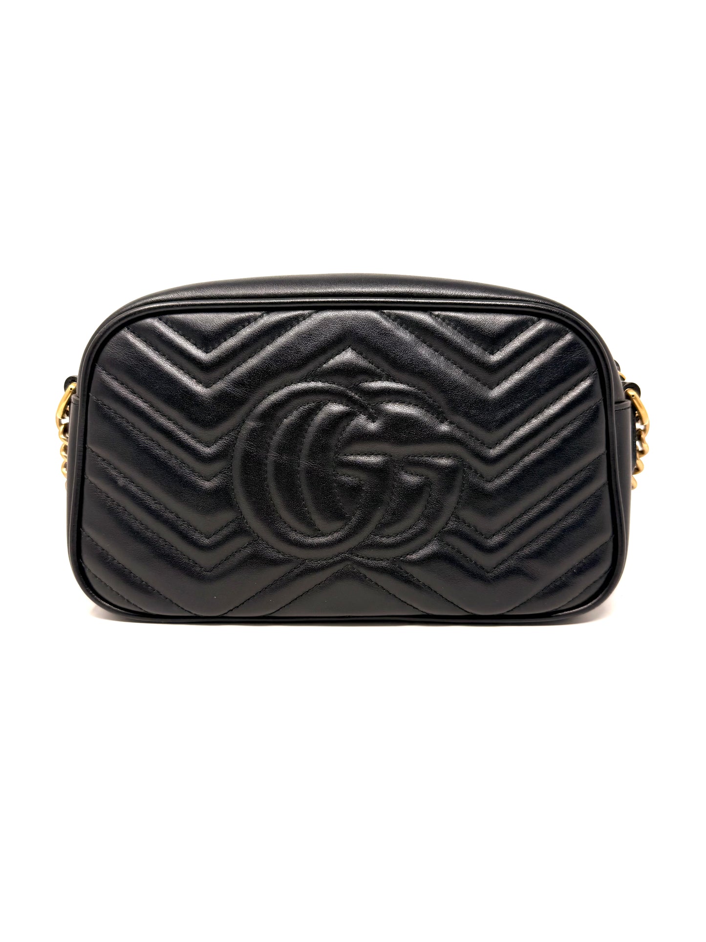 Marmont Small Camera Bag Black - Gucci