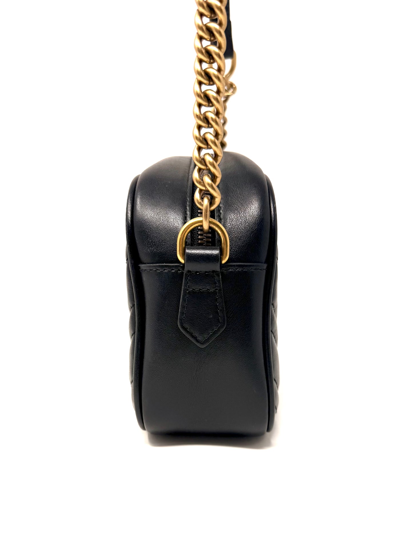 Marmont Small Camera Bag Black - Gucci