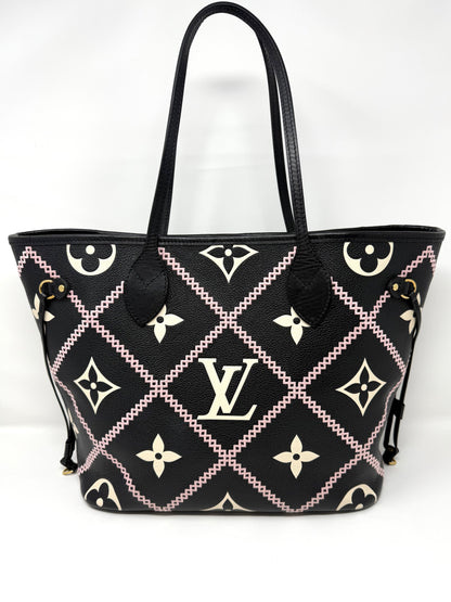 Monogram Neverfull MM Black - Louis Vuitton