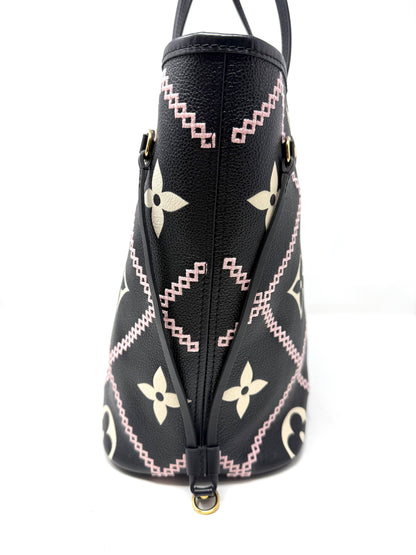 Monogram Neverfull MM Black - Louis Vuitton