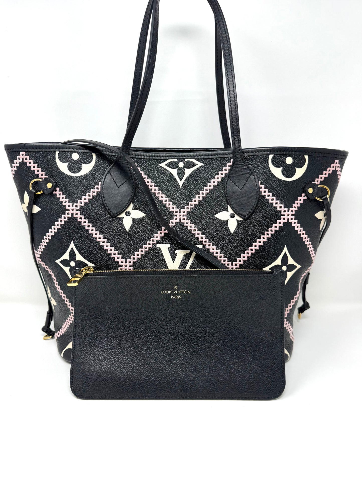 Monogram Neverfull MM Black - Louis Vuitton