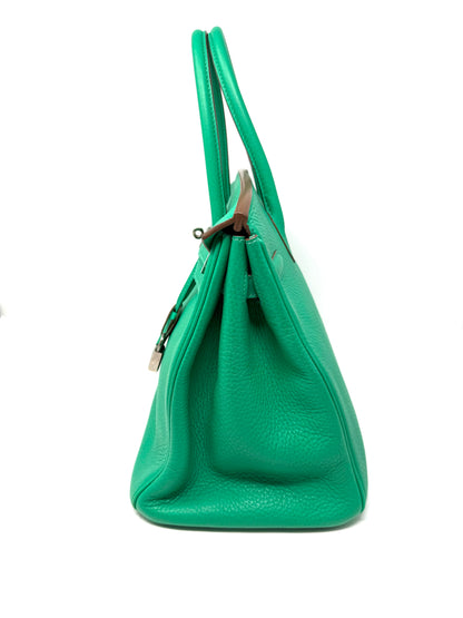 Clemence Birkin 35 Green - Hermes