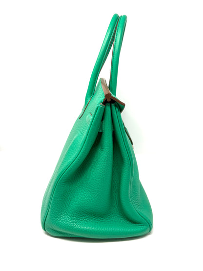 Clemence Birkin 35 Green - Hermes
