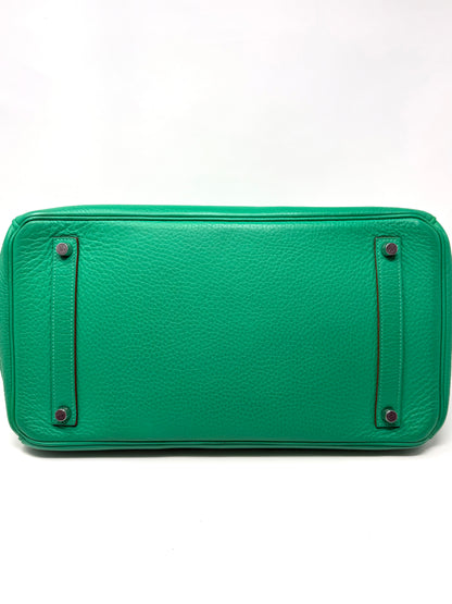 Clemence Birkin 35 Green - Hermes