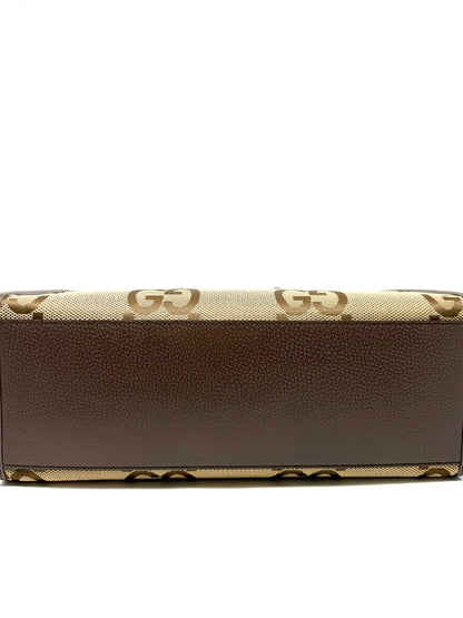 Jumbo GG Tote Bag Beige/Brown - Gucci