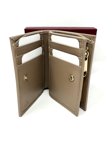 Monogram Small Wallet Brown - Gucci