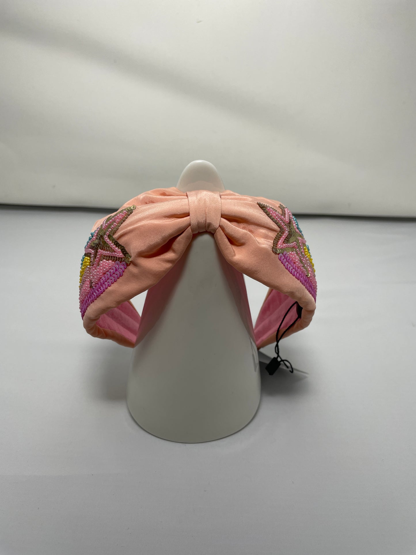 Shooting Star Sequin Headband Peach - Missy Fashion Accessories