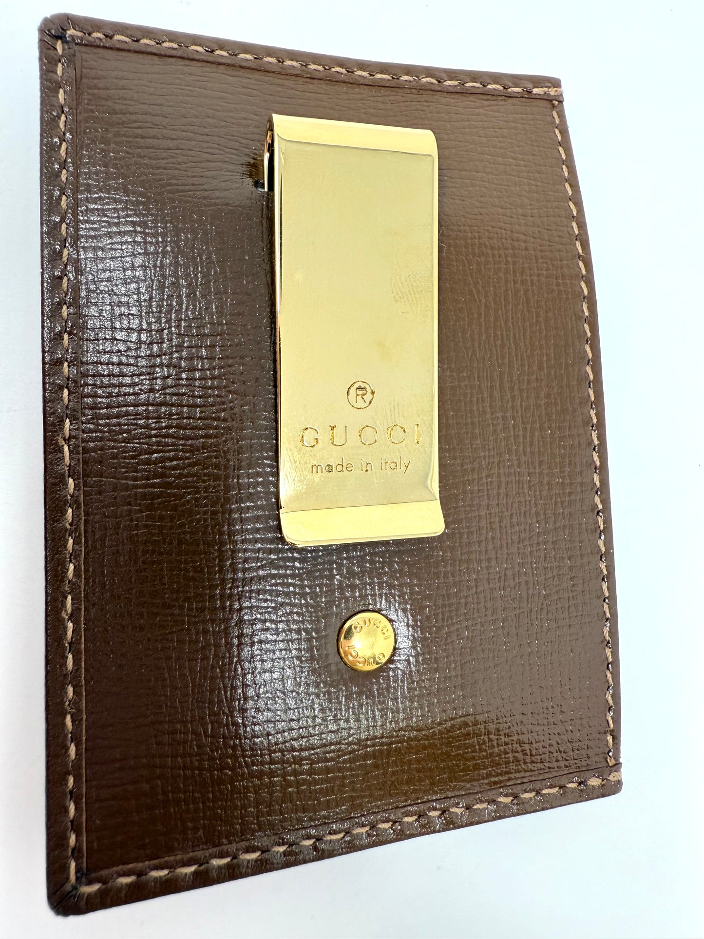 Interlocking G Card Case Supreme Canvas - Gucci