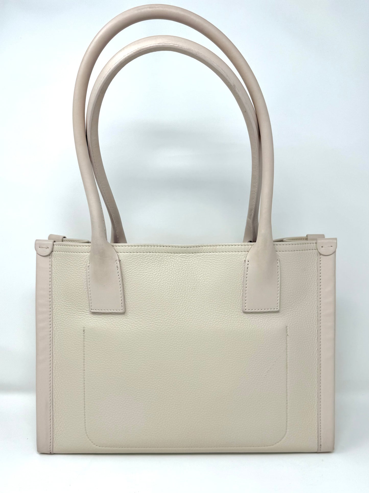 By My Side Tote Calfskin Leche - Christian Louboutin